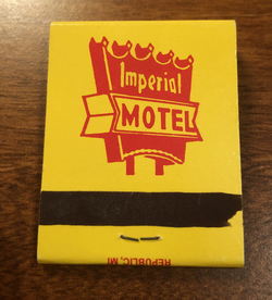 Imperial Motel - Matchbook (newer photo)